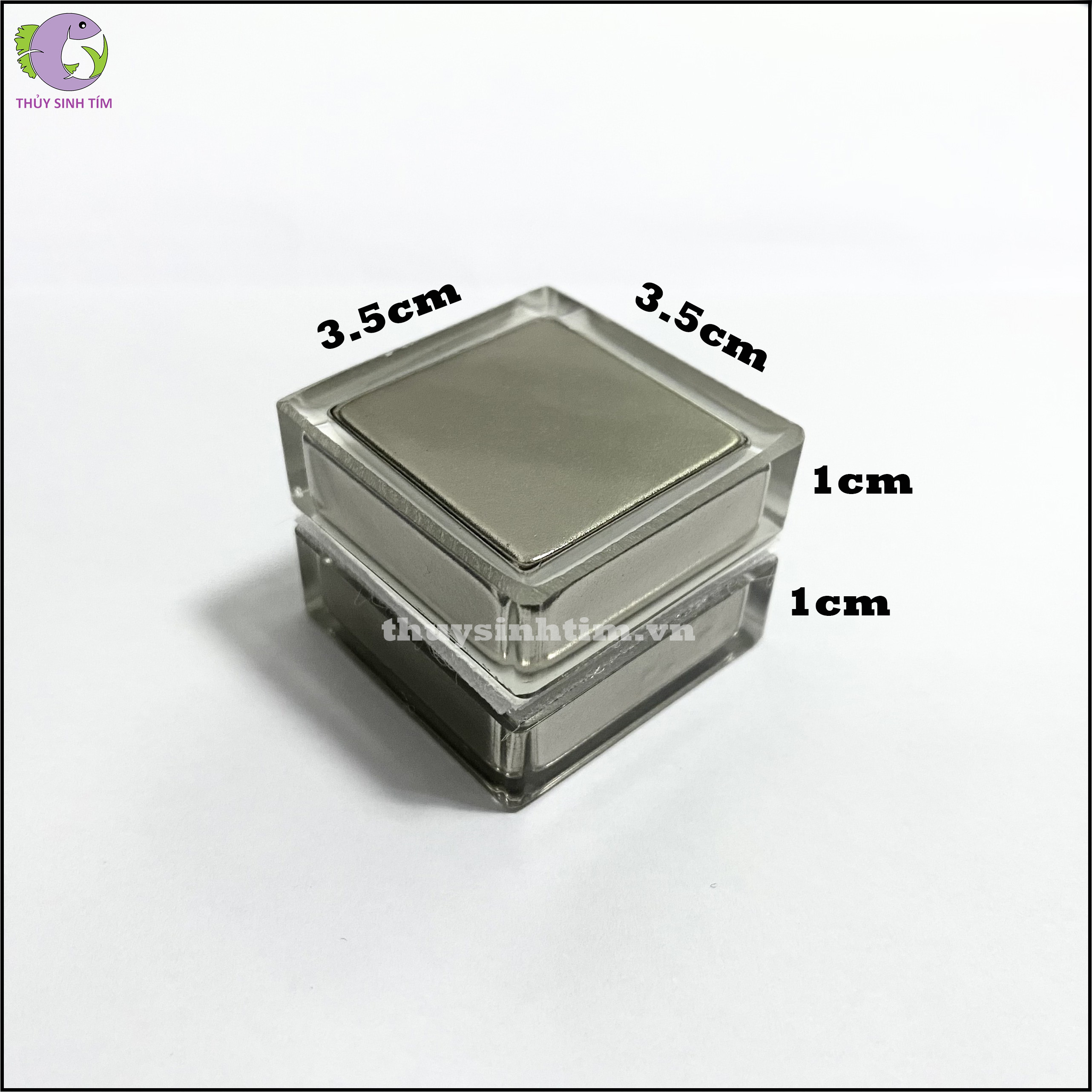 Cọ bể nam châm siêu sạch (vuông) - 3