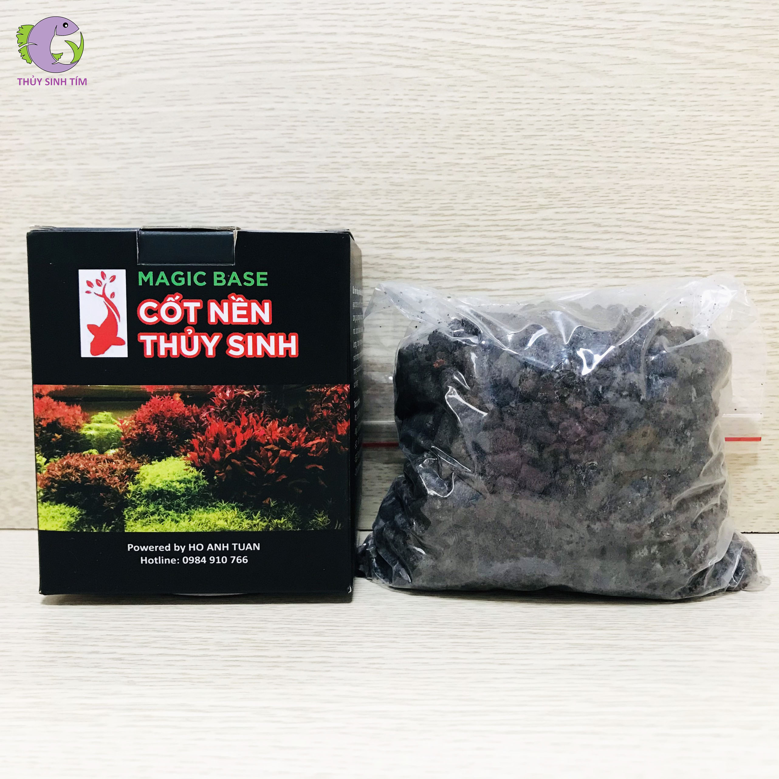 cốt nền thủy sinh magic base 1 lít - 1