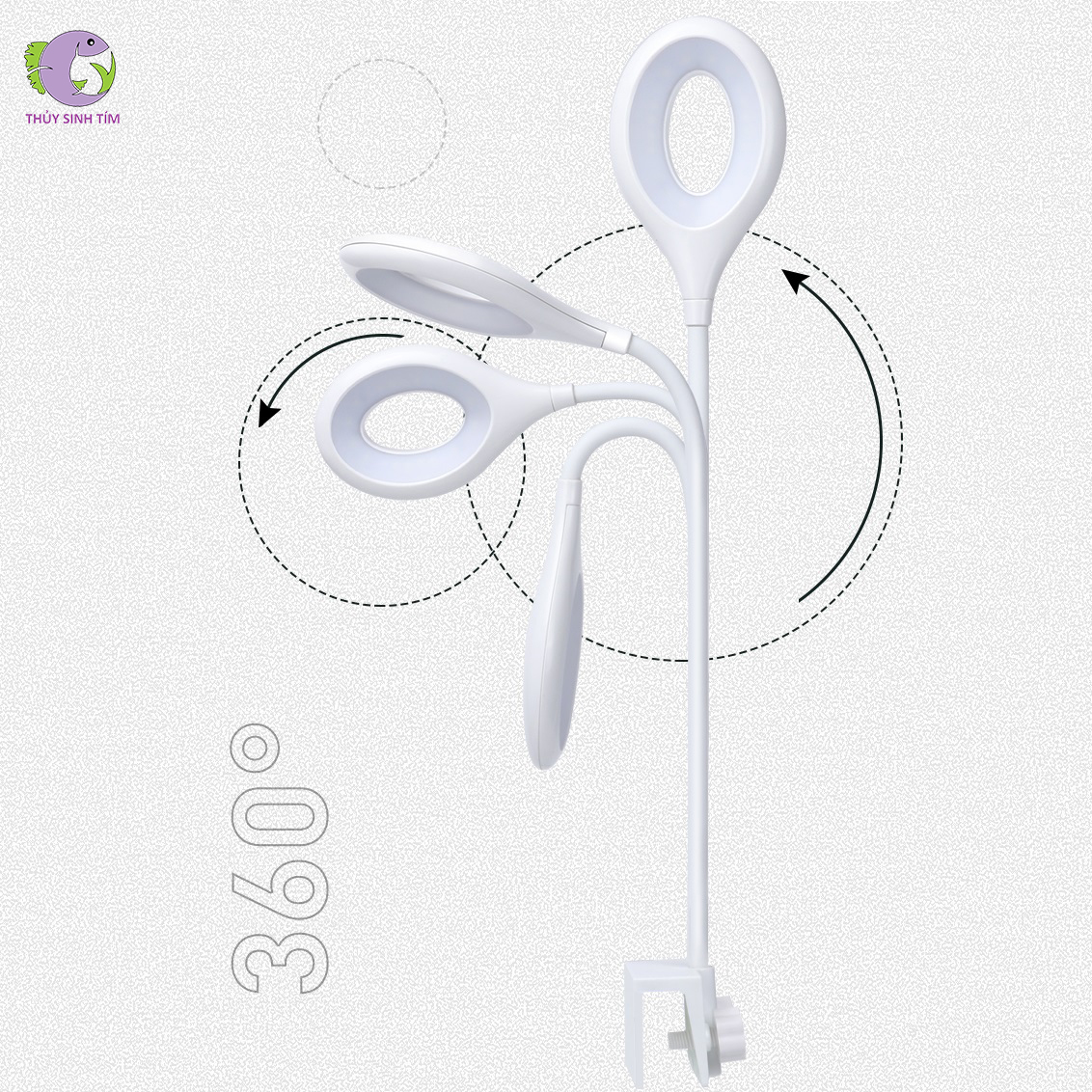 đèn led kẹp yee yzm 001 - 4