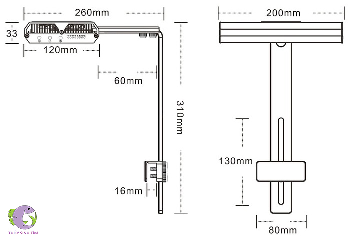 đèn led week tank z200 rgb - 2