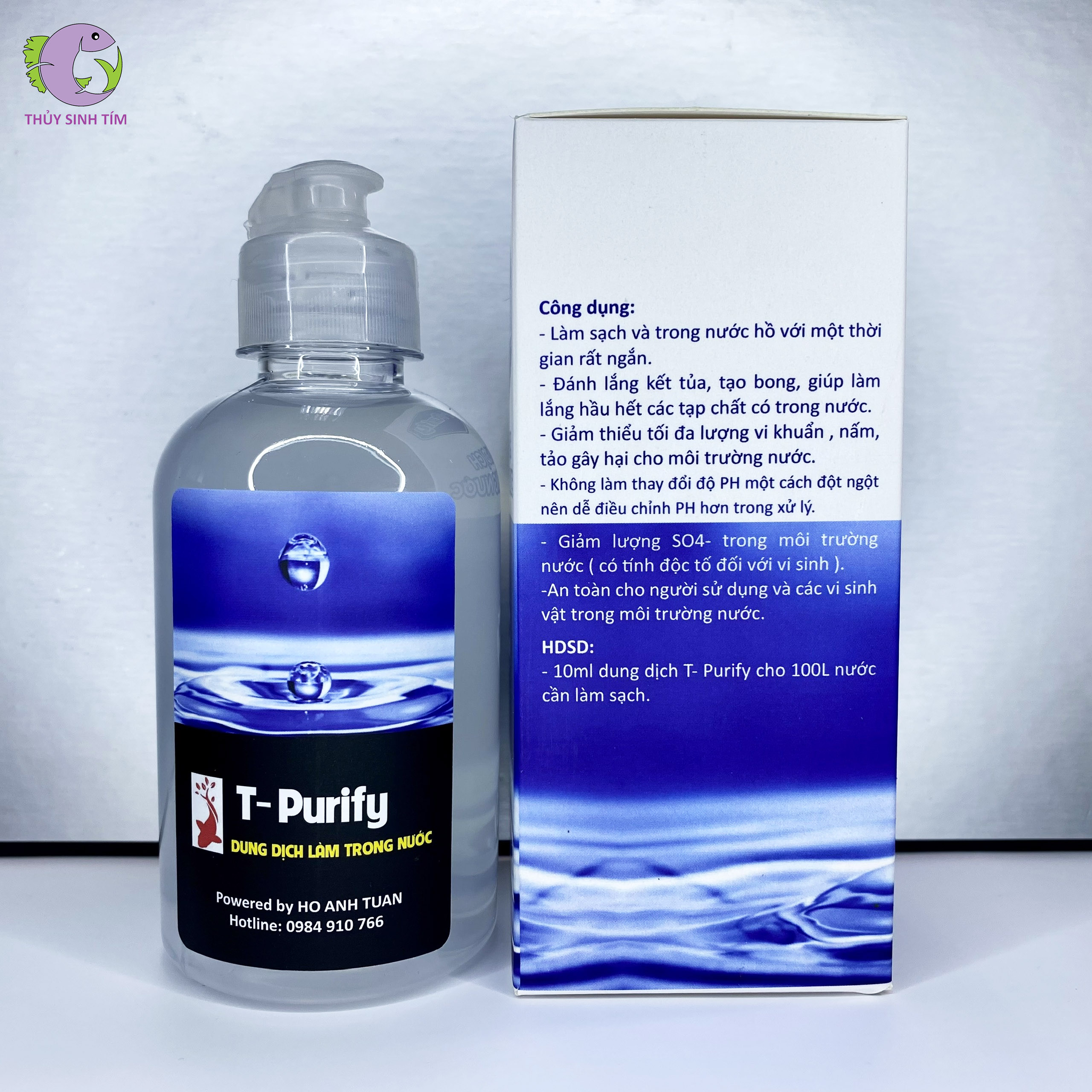 Dung Dịch Làm Trong Nước T-Purify - 2