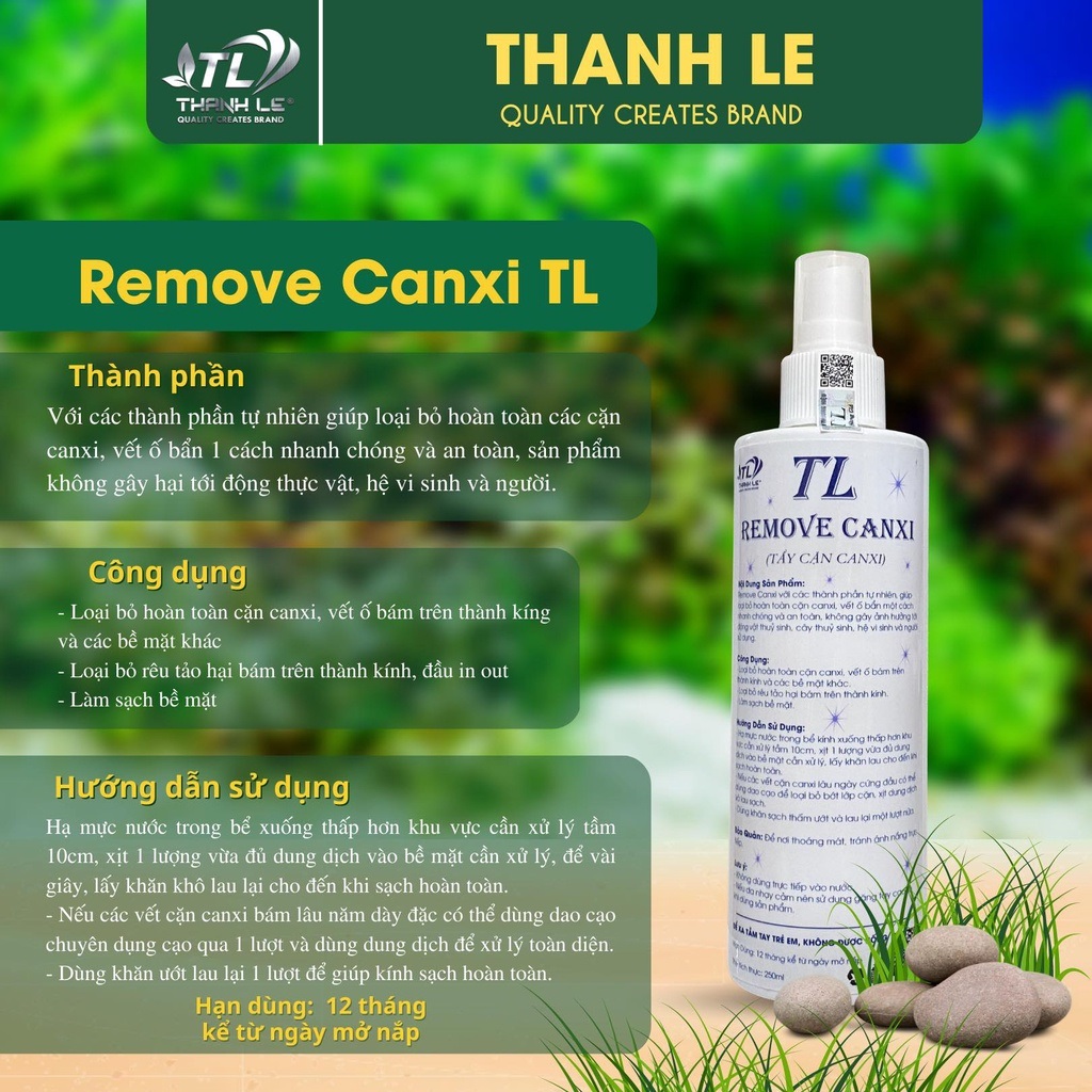 Dung Dịch Tẩy Cặn Remove Canxi TL-2