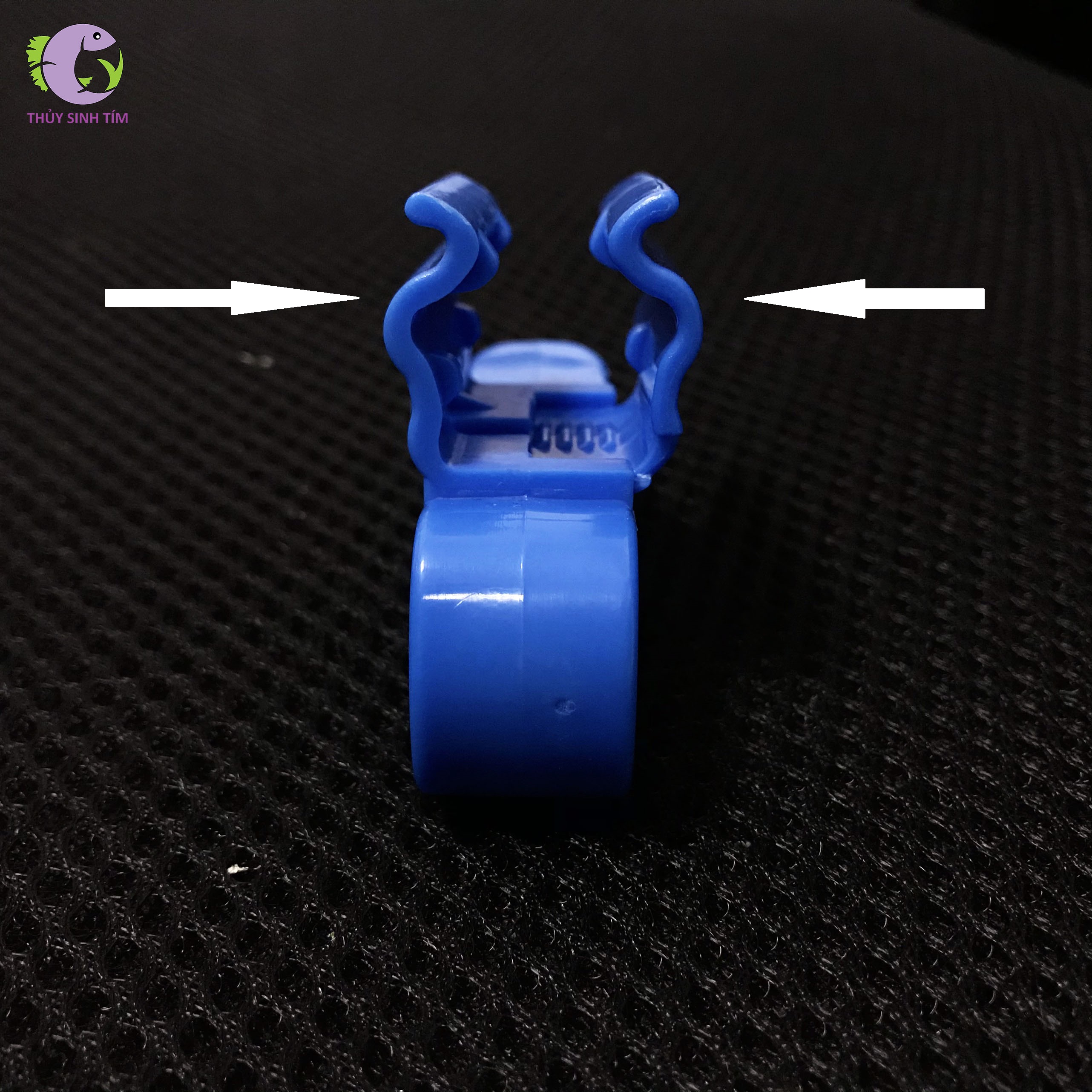 kẹp ống in out nhựa xanh