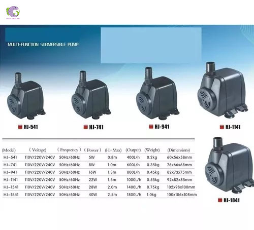 Máy Bơm Sunsun HJ-741 (8W)-2