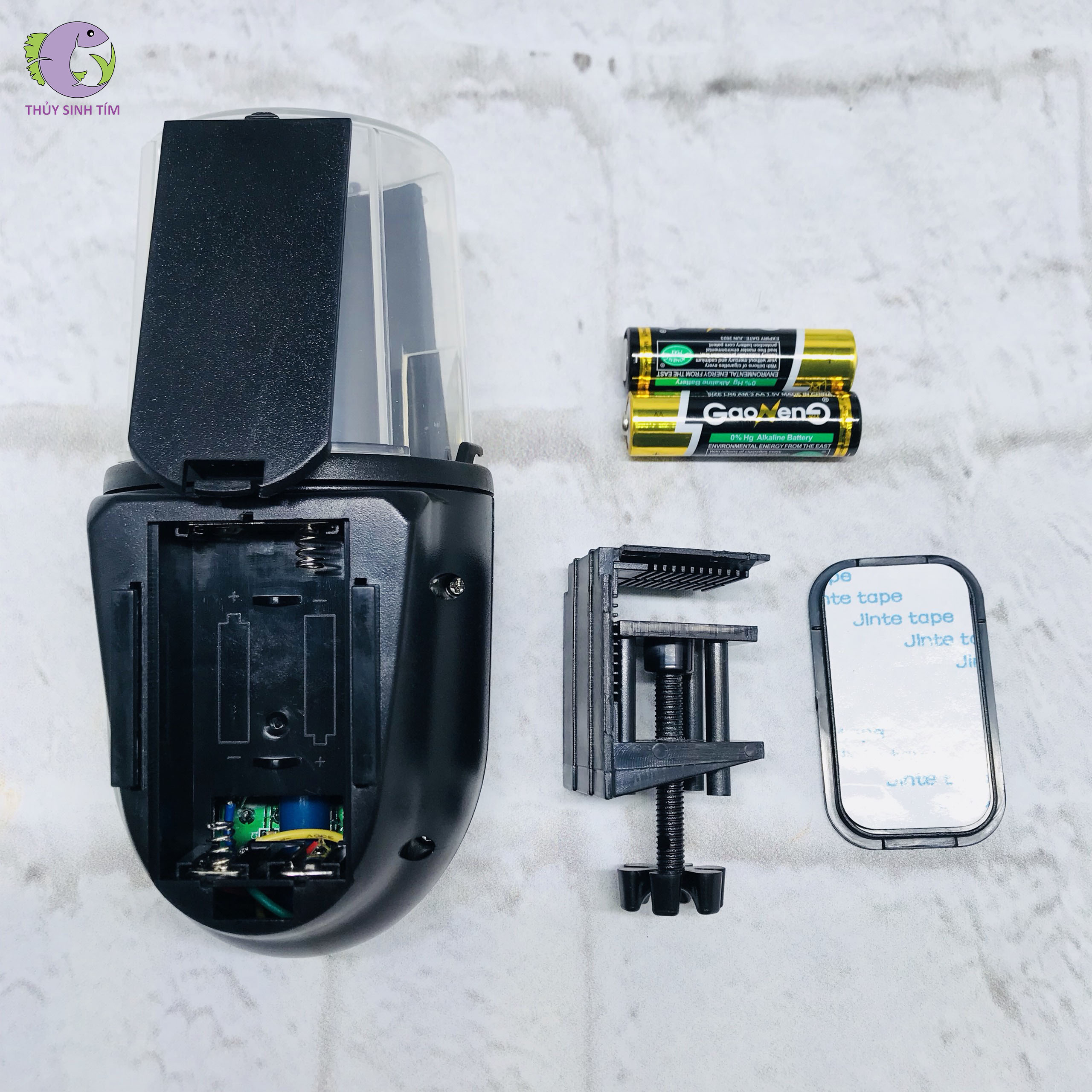 máy cho cá ăn tự động warmtone lcd wt-688 - 3