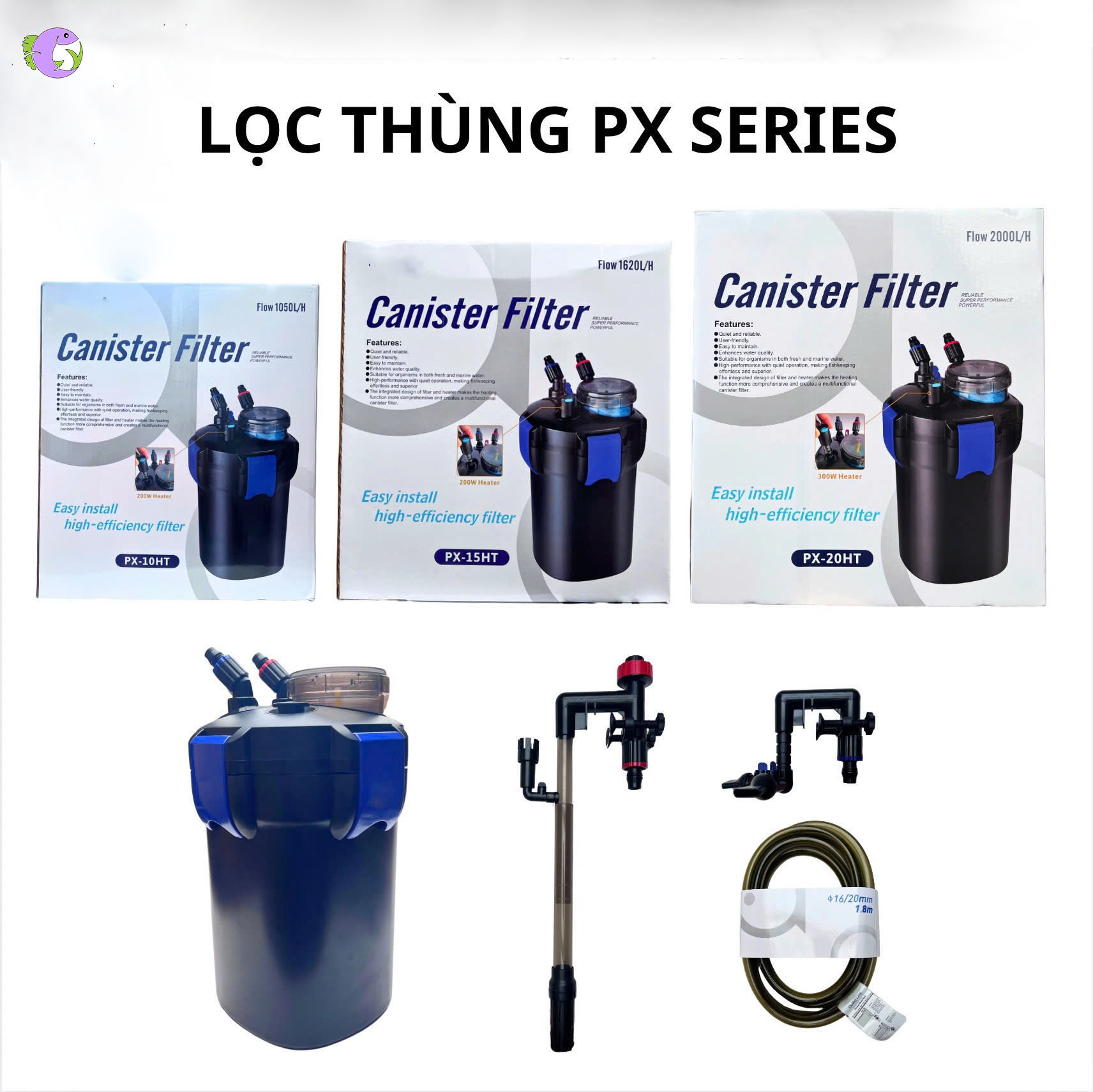 Máy Lọc Thùng HaiYang Tích Hợp Tách Cặn Bẩn - 1