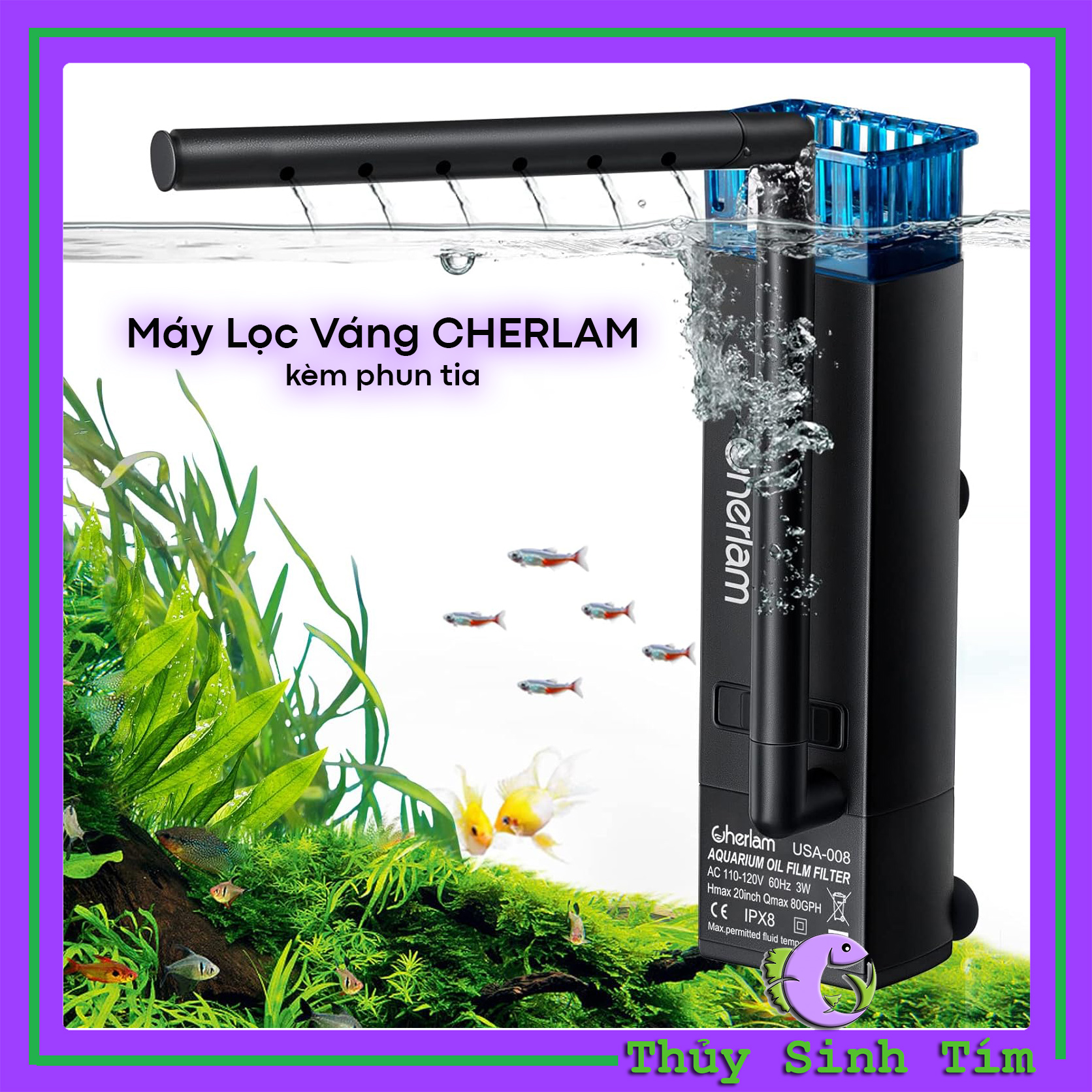 Máy Lọc Váng Cherlam - 1