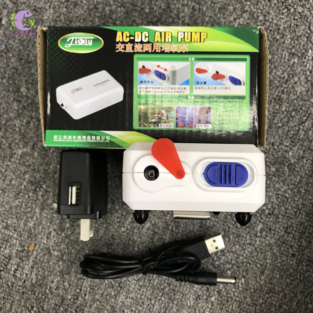 Máy Sủi Oxy Tích Điện Jialu LT-101S-2