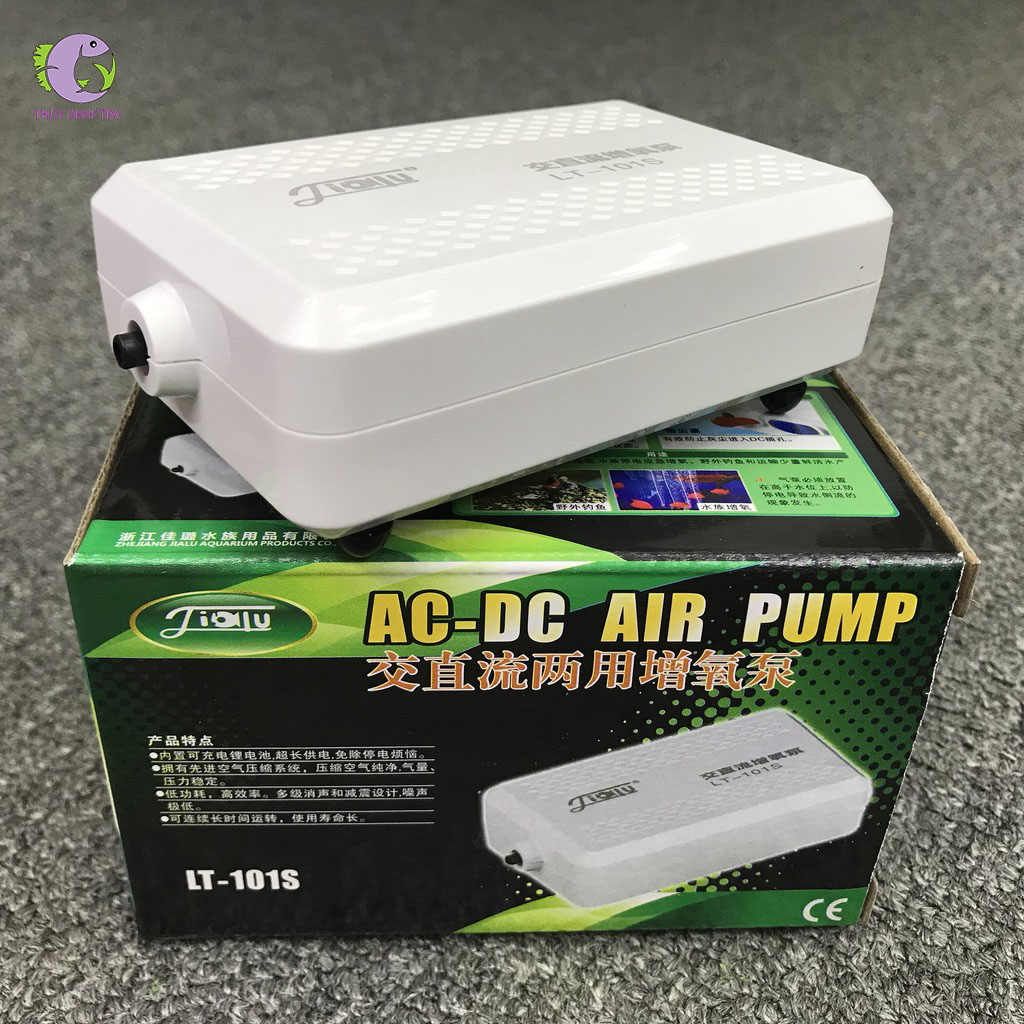 Máy Sủi Oxy Tích Điện Jialu LT-101S-1