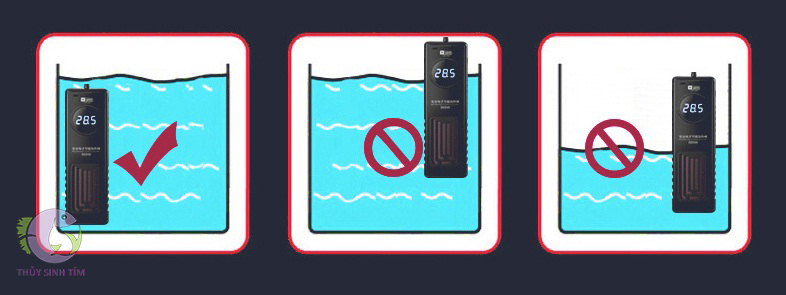 máy sưởi bể cá cao cấp yee 300w - 3