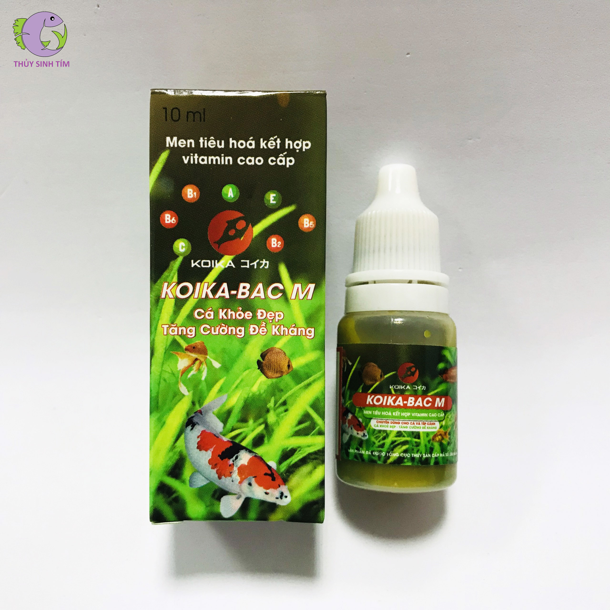 men tiêu hóa kết hợp vitamin cao cấp KOIKA-BAC M 1