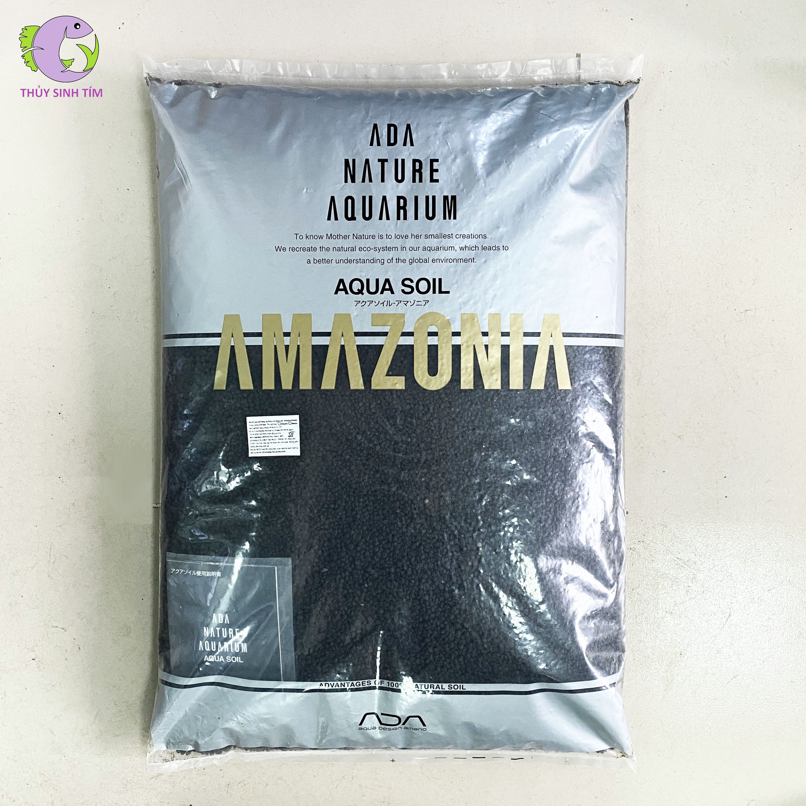 Phân Nền ADA Amazonia Ver.1 (9L) - CHỮ VÀNG-1