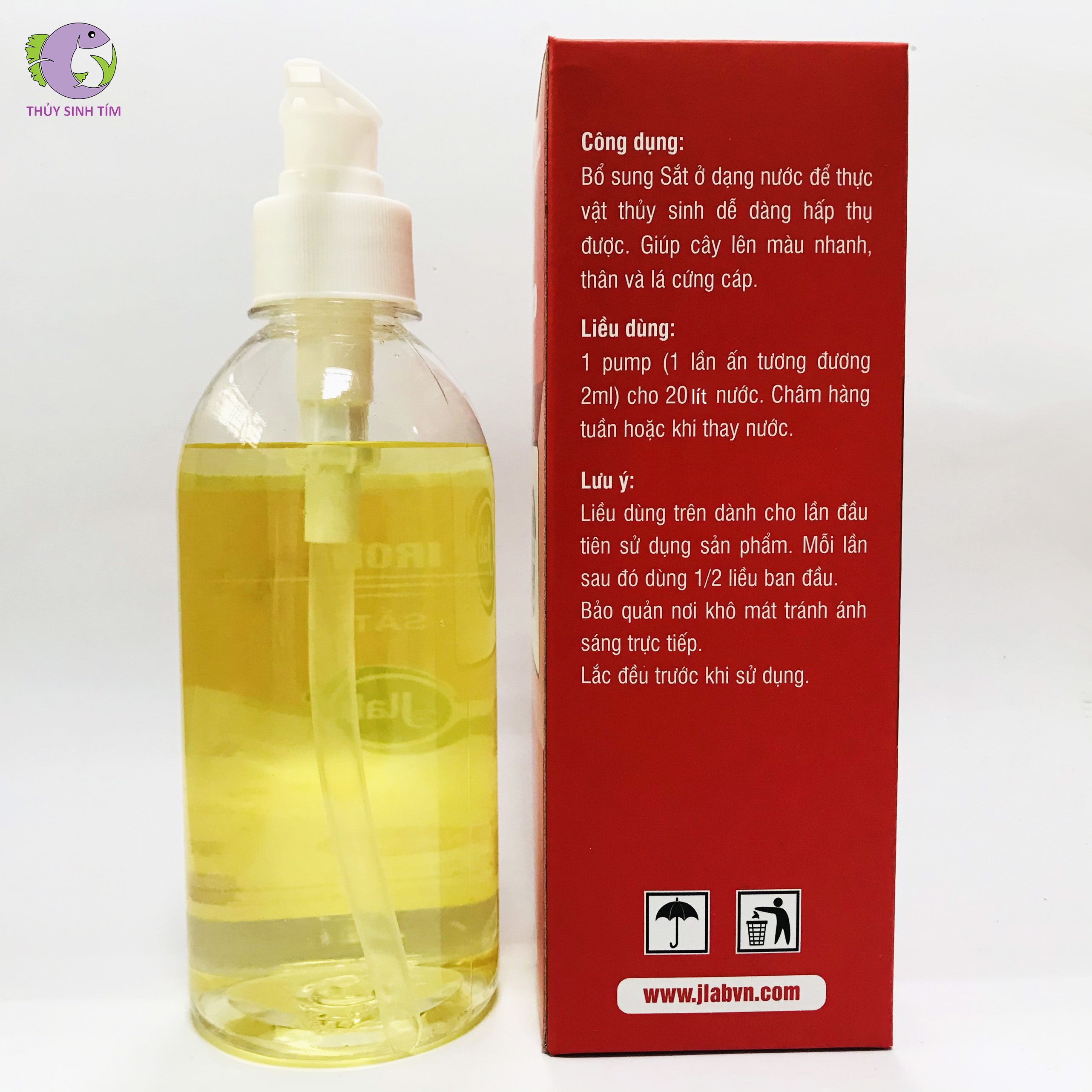 Phân Nước Thủy Sinh Iron JLAB (Bổ Sung Sắt) - 2