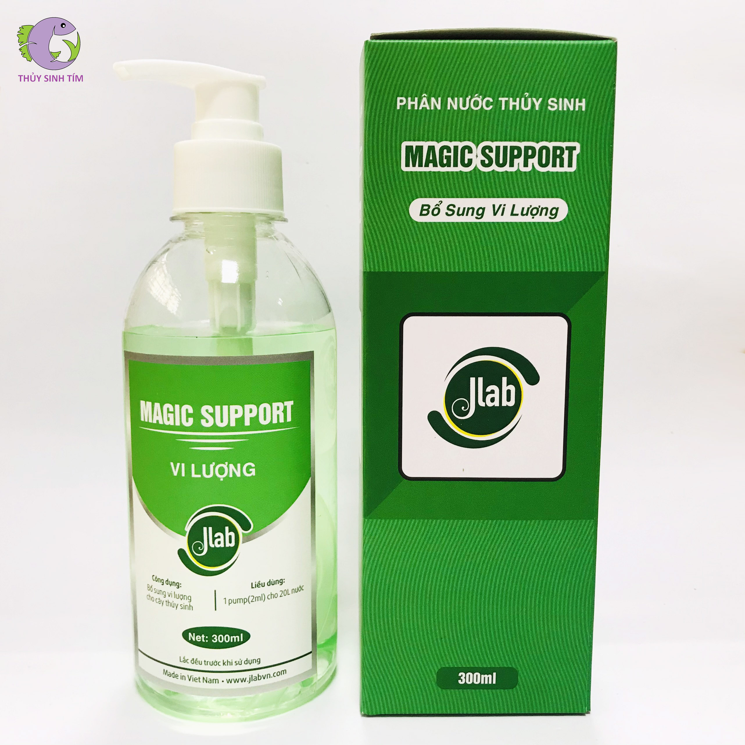 Phân nước thủy sinh magic support Jlab - 1