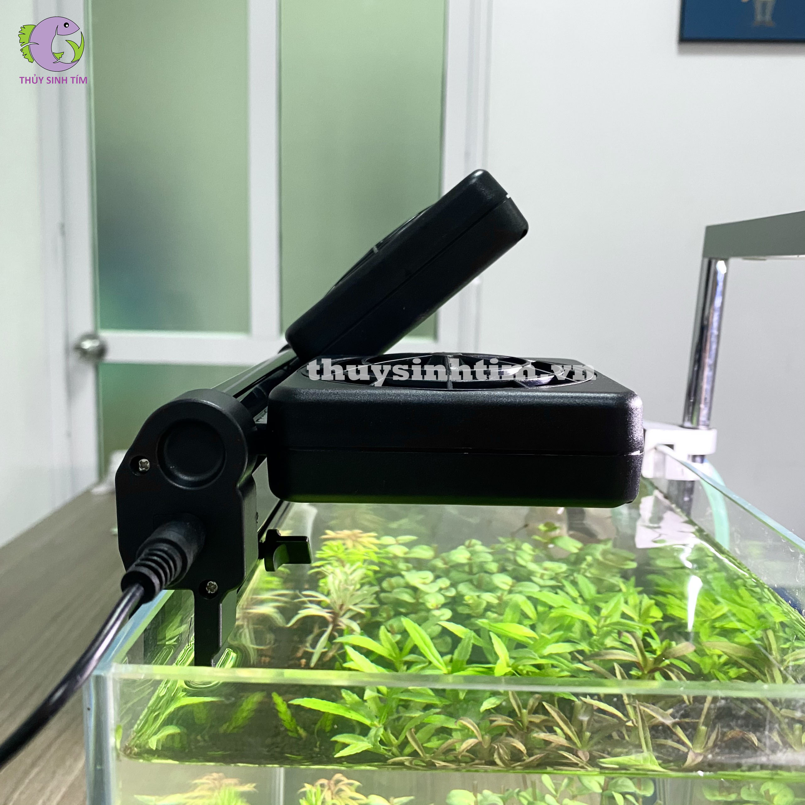 quạt làm mát nước bể cá water world - 2