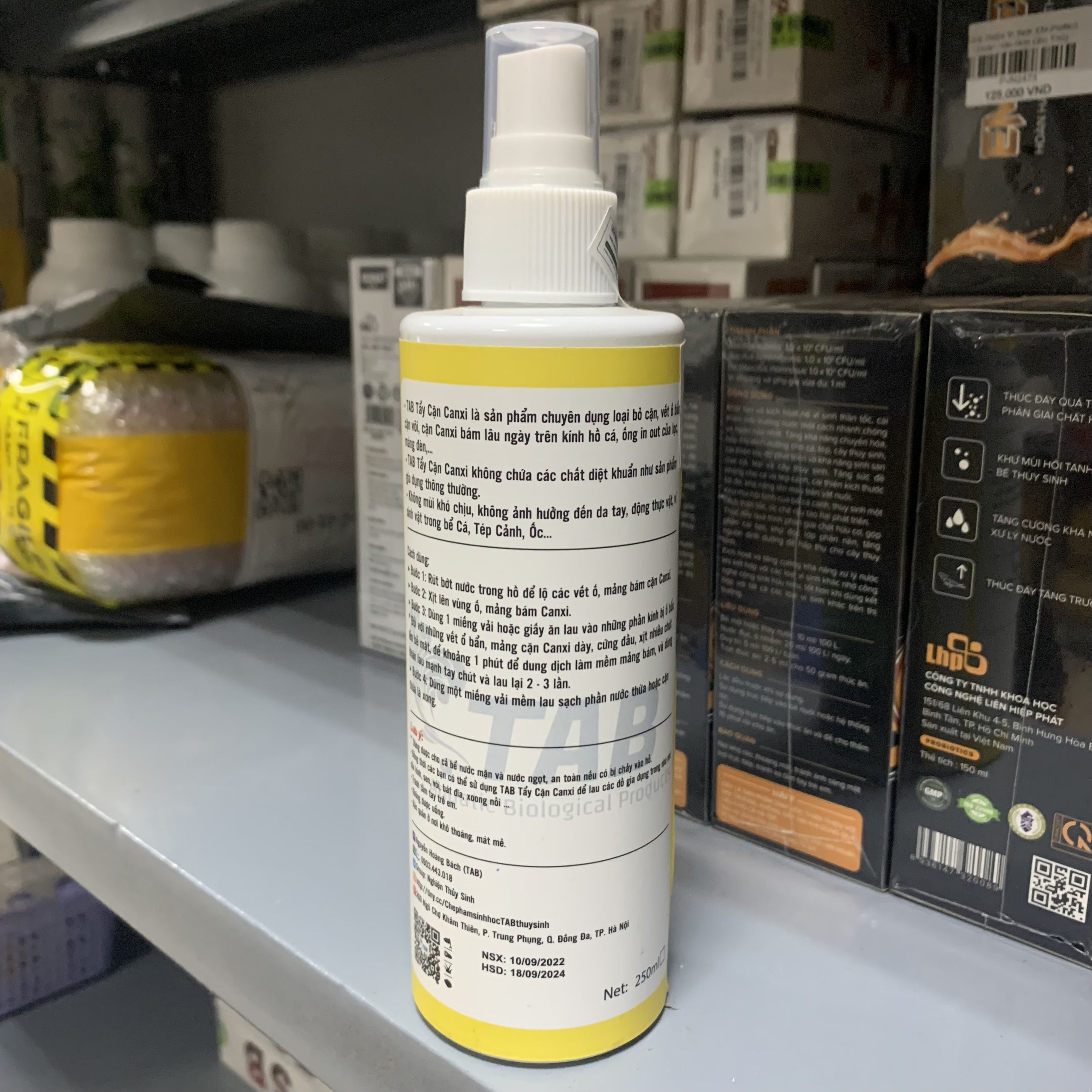 Dung Dịch Tẩy Cặn Canxi TAB-2