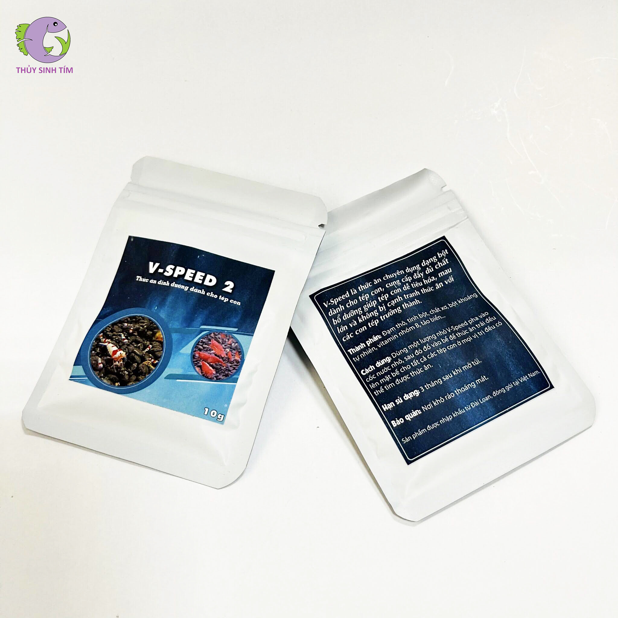 thức ăn bột cho tép con v-speed 2 - 1