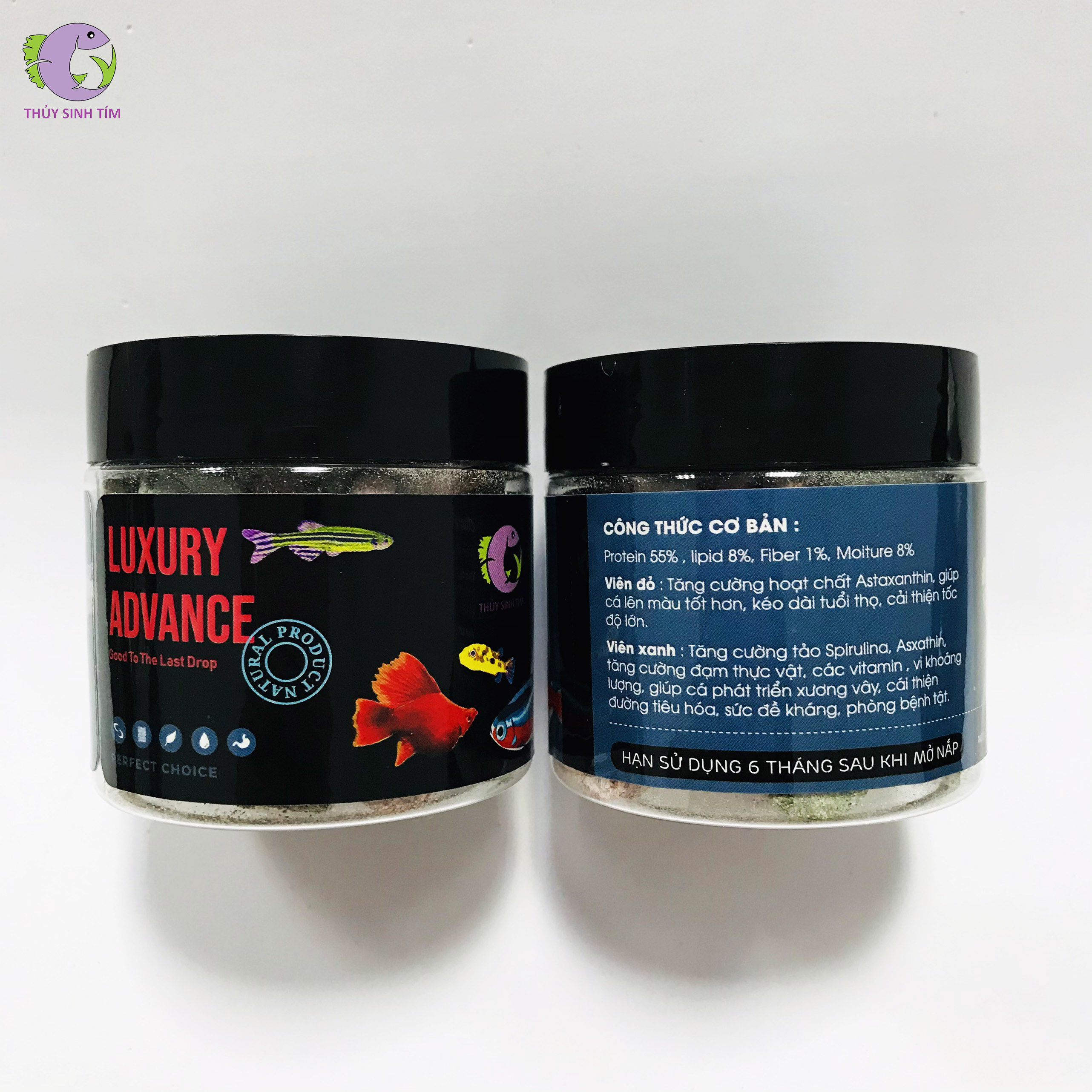 thức ăn viên dán cao cấp luxury advance - 2