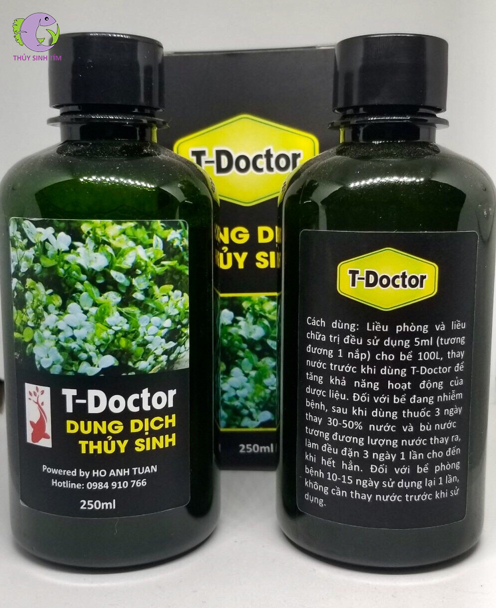 thuốc chữa bệnh rữa lá cho cây thủy sinh T-doctor - 1