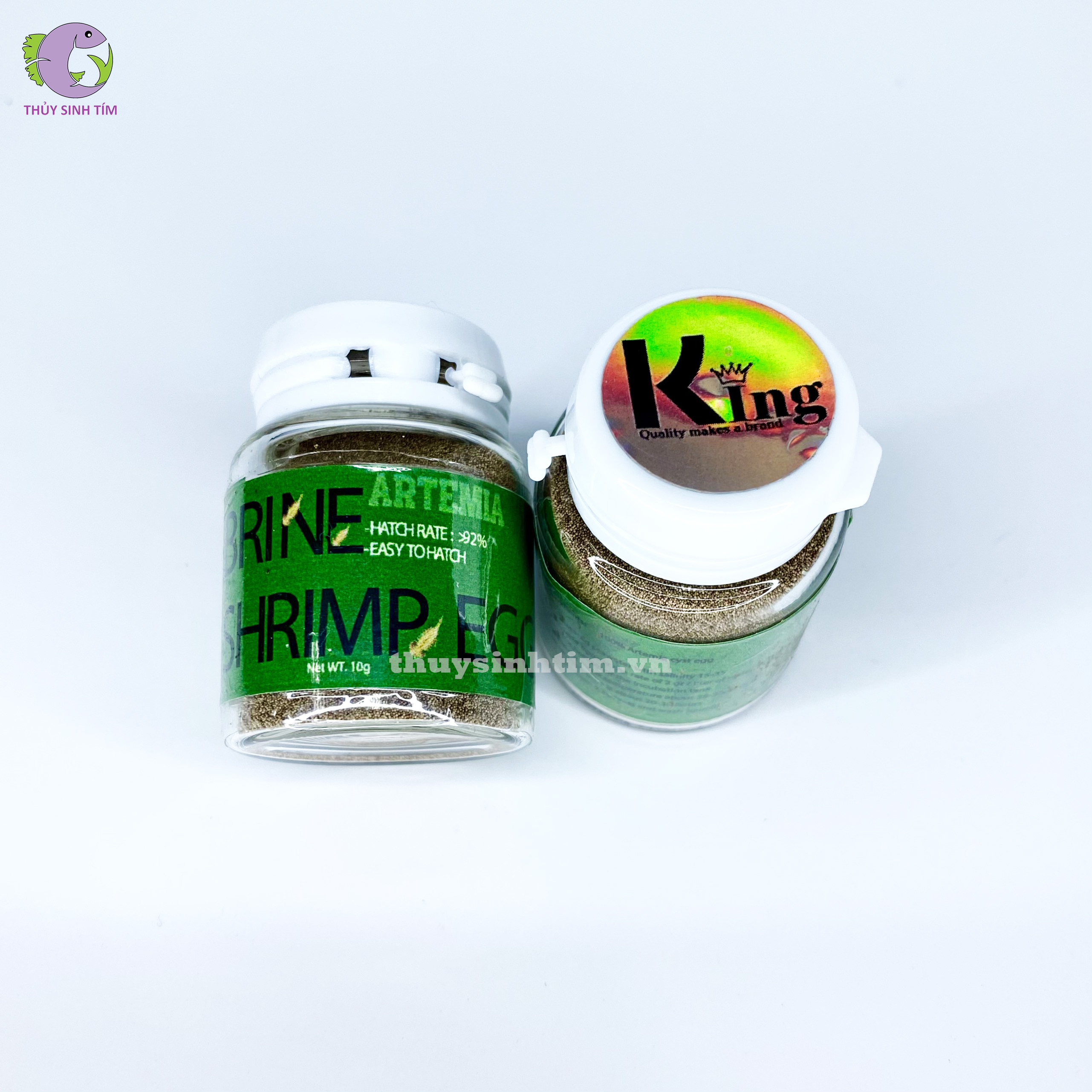 Trứng Artemia KING Lọ 10g USA - 1