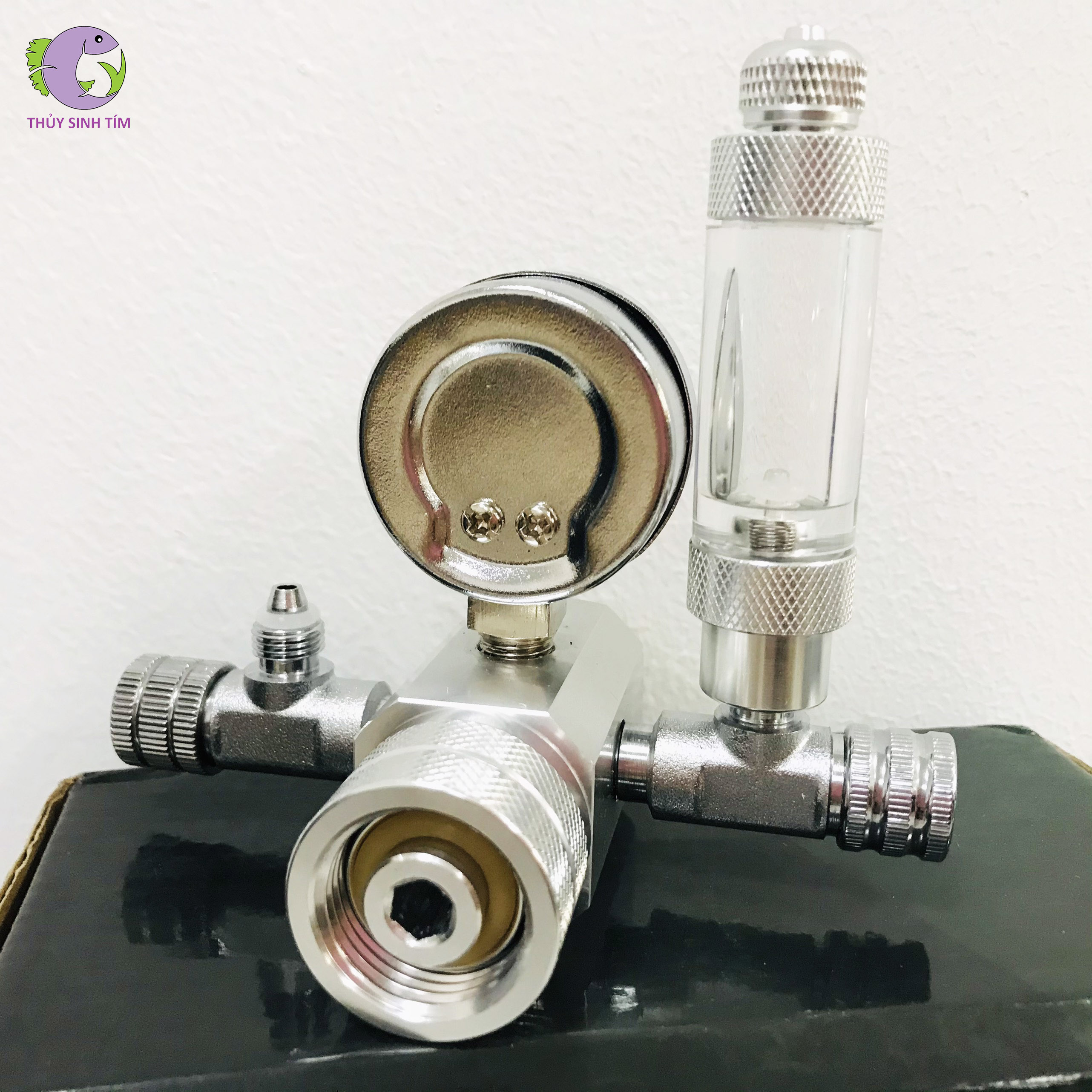 đếm giọt co2 mufan đơn đầu tích hợp van một chiều - 2