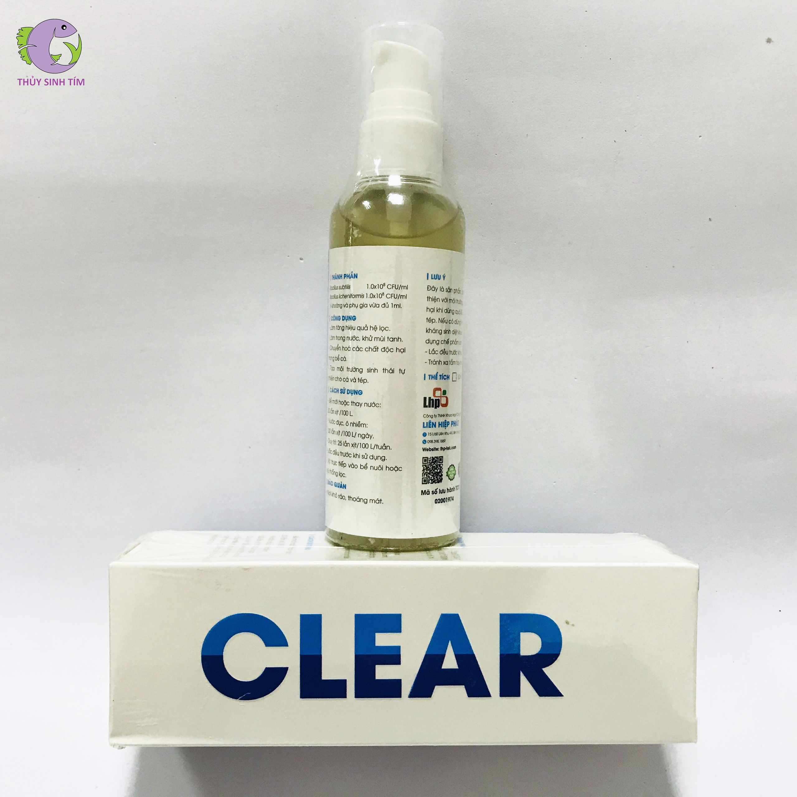 Vi sinh làm trong nước KOIKA CLEAR 2