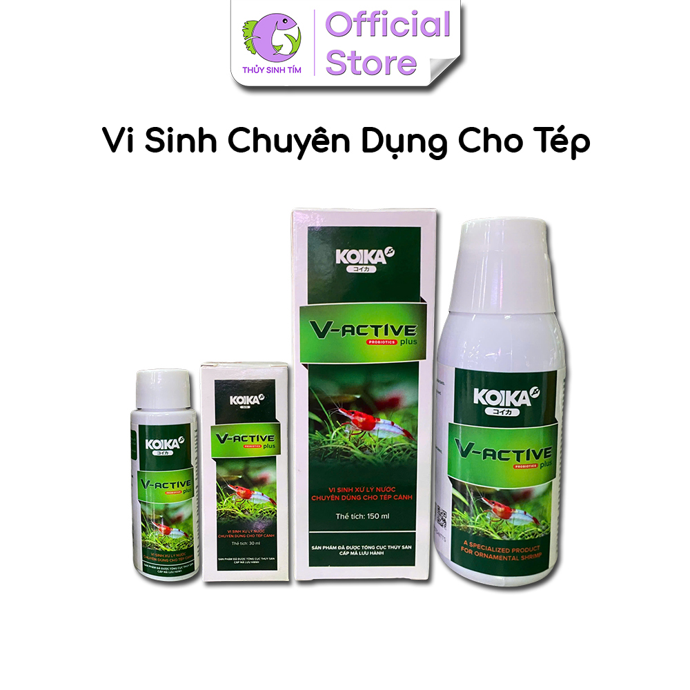 Vi Sinh Chuyên Dụng Cho Tép V-Active Plus - 1