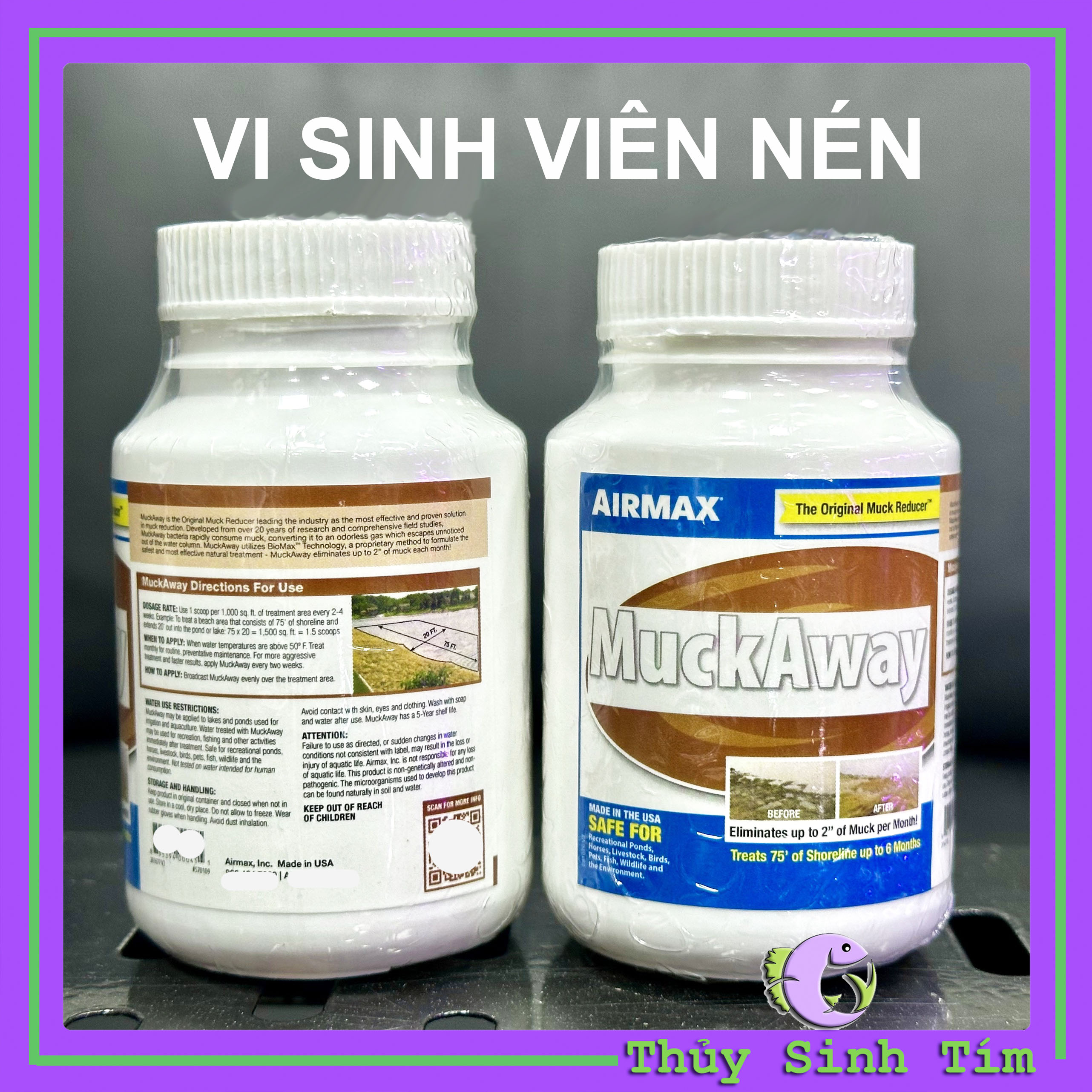 Vi Sinh Viên Nén MuckAway - 1