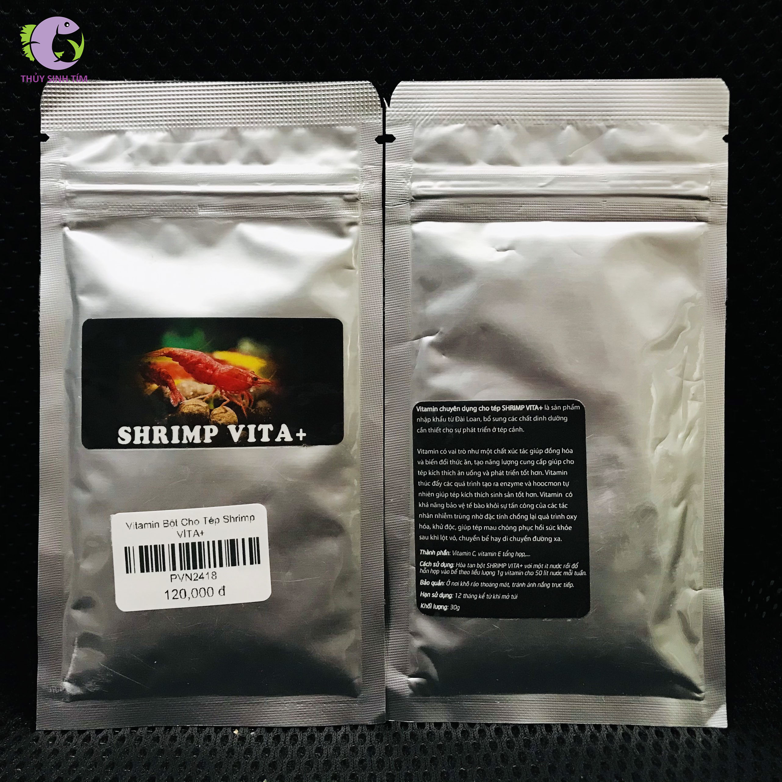 vitamin bột cho tép shrimp vita+ 2