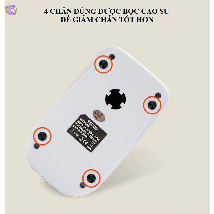 Máy Sủi Oxy Siêu Êm YEE - 3