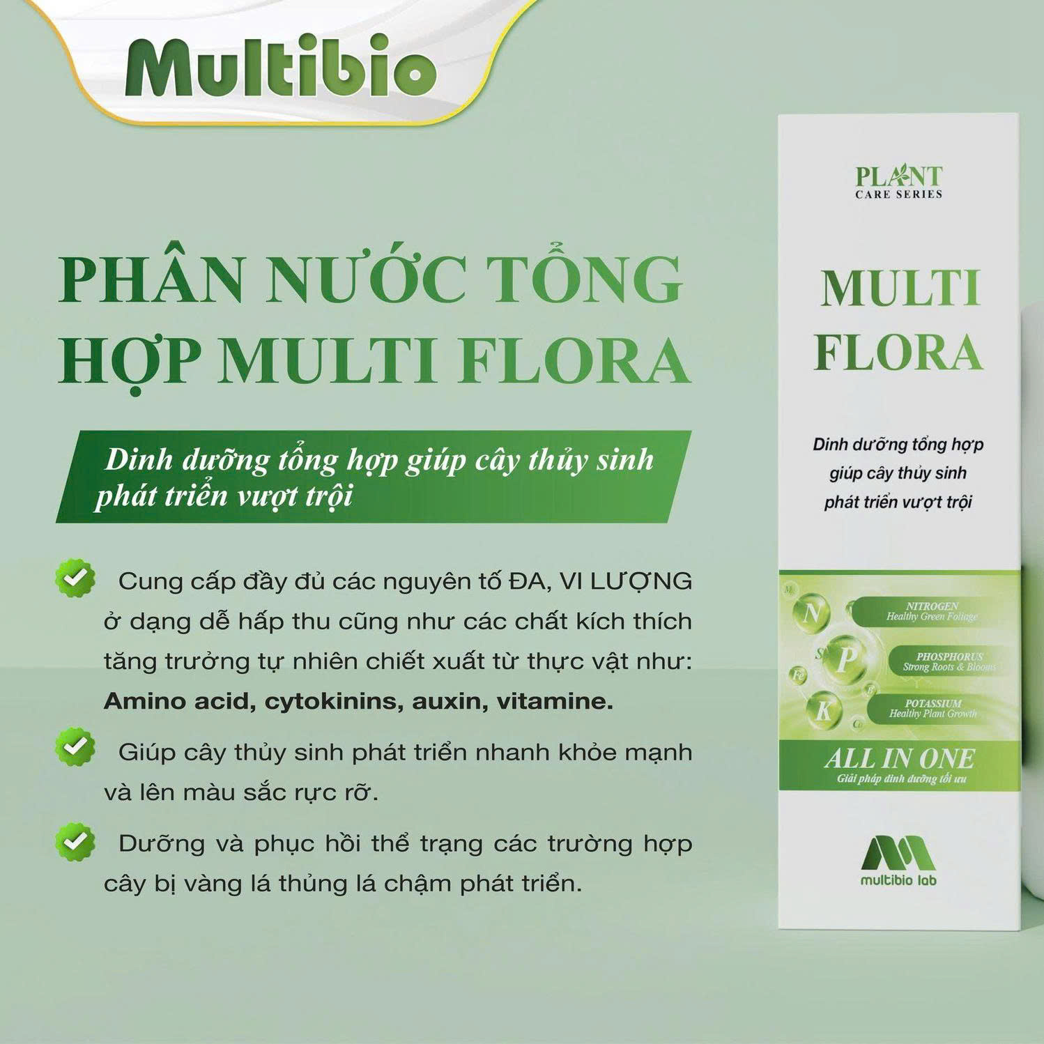 Phân Nước Thủy Sinh Multi Flora - 2