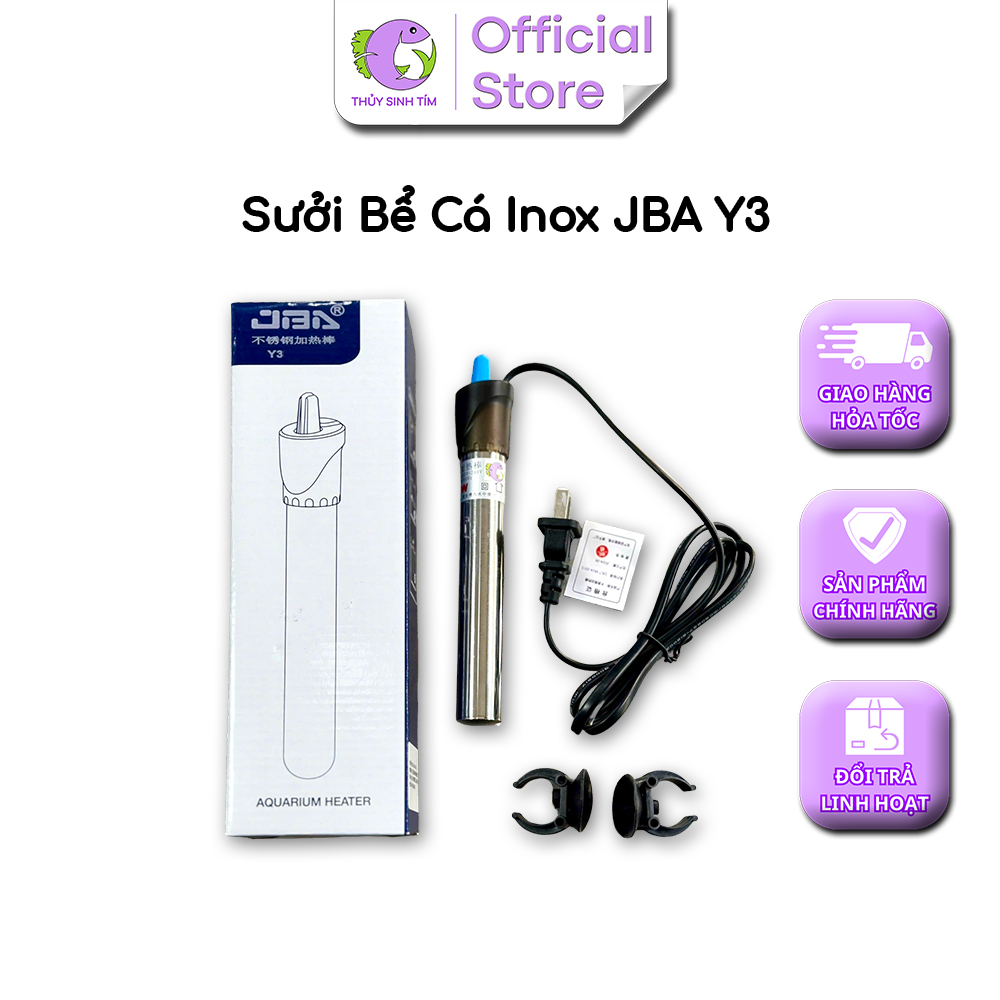 Sưởi Bể Cá Inox JBA Y3 - 1