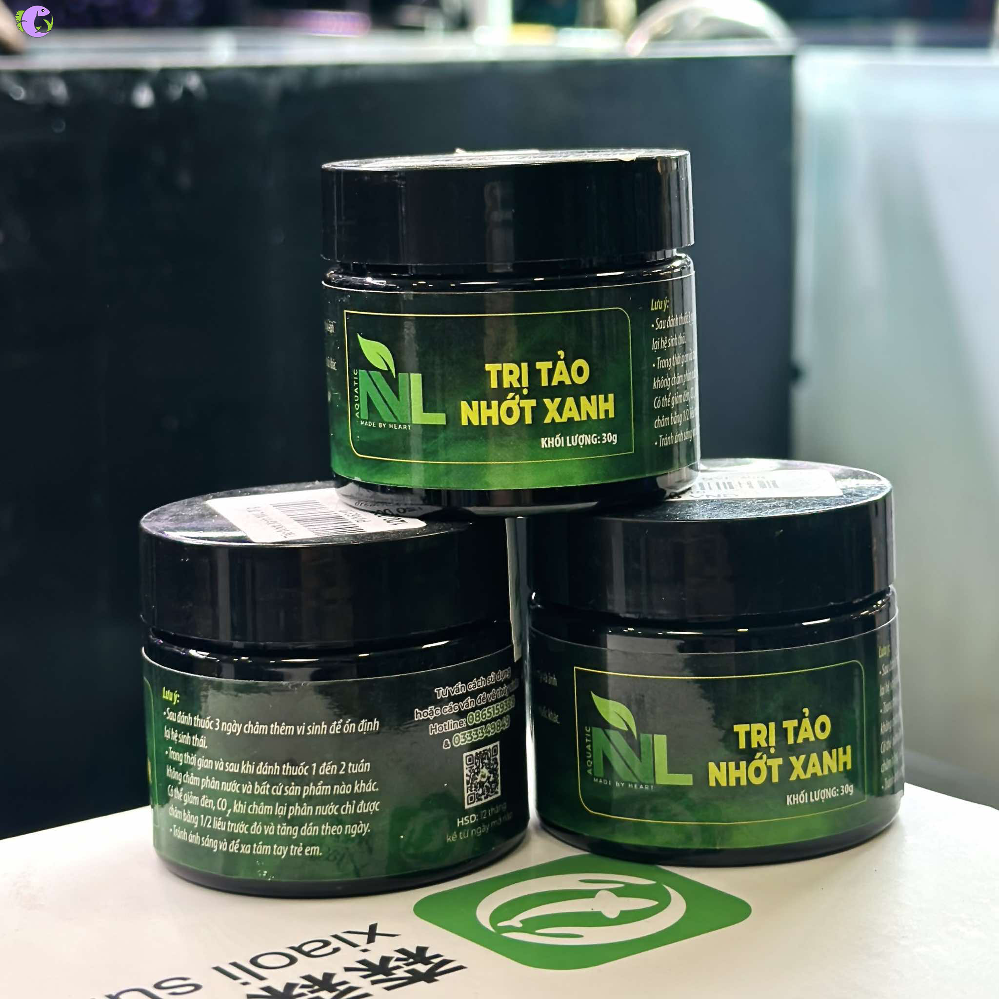 Trị Tảo Nhớt Xanh NVL - 1