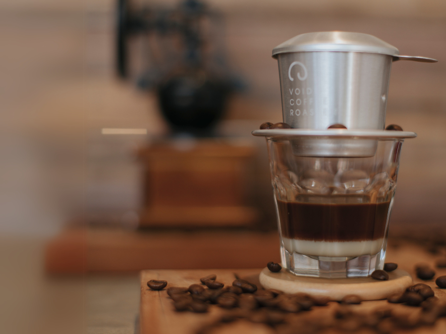 Cà phê pha phin Voido Coffee Roaster
