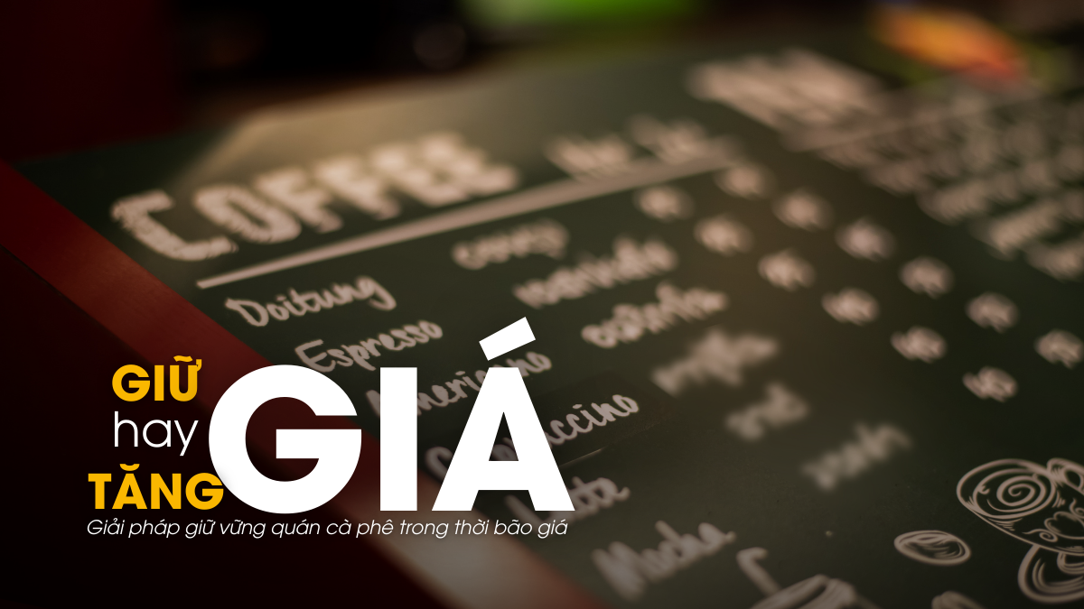 Giải pháp cà phê chuyên biệt cho quán