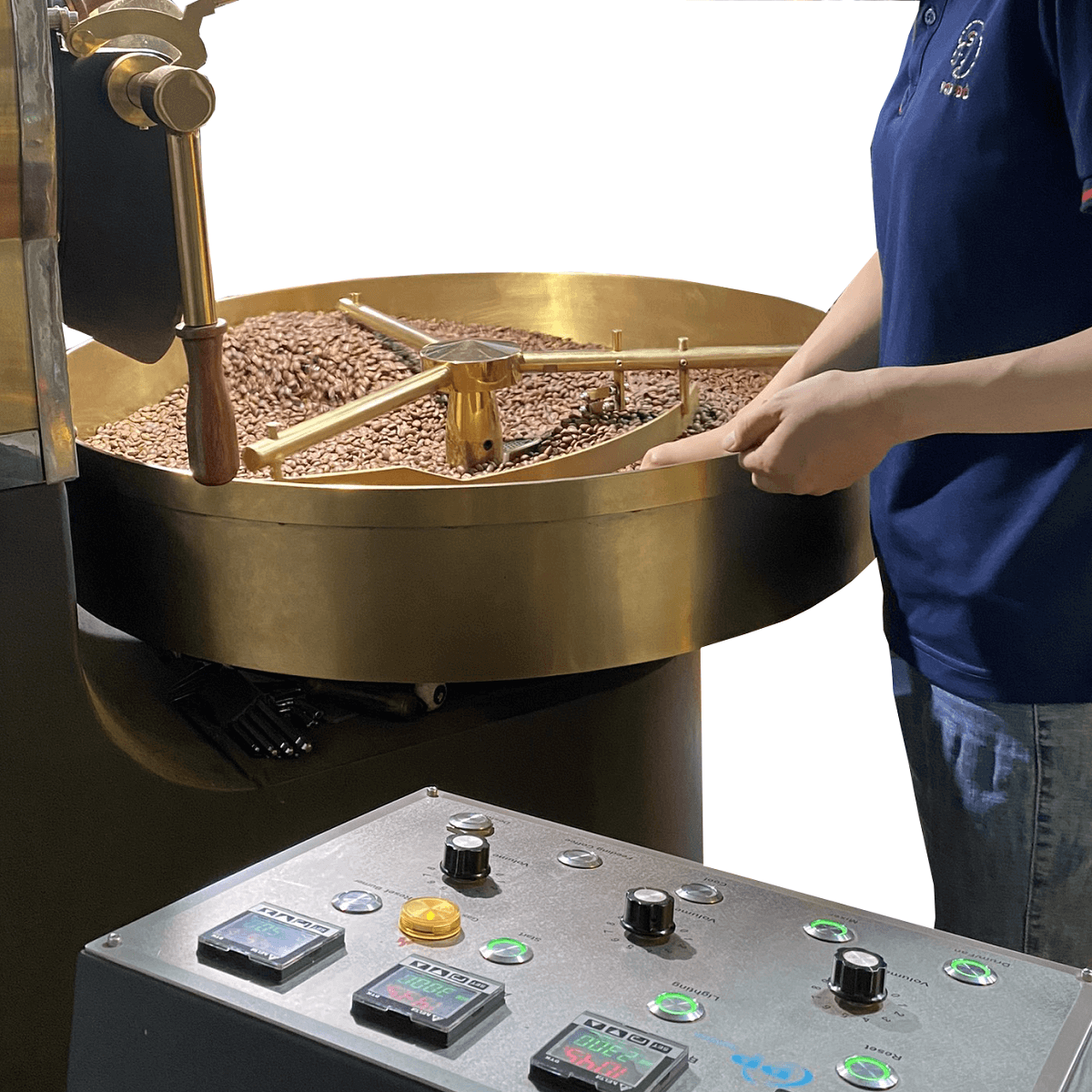 Vị đắng của cà phê được tạo nên chủ yếu trong quá trình rang.