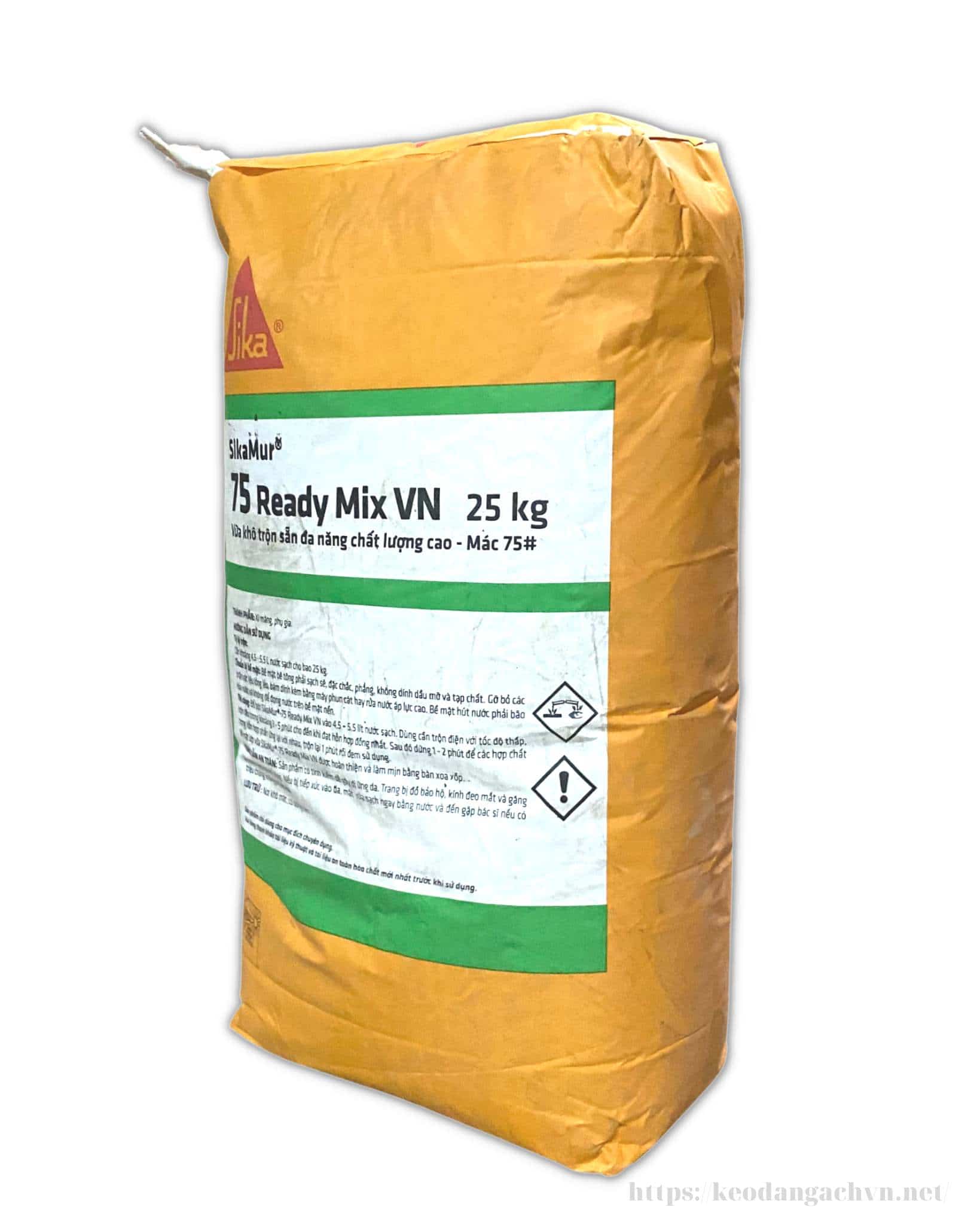 vữa khô sika mác 75