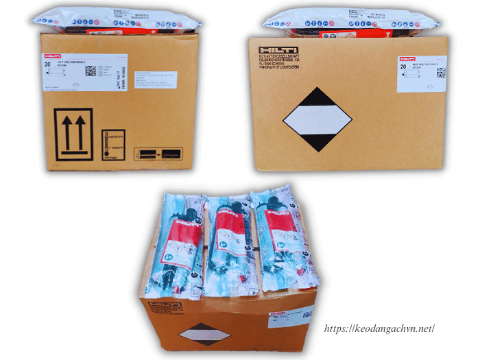 Hilti HIT-RE 100 đóng thùng 20 tuýp