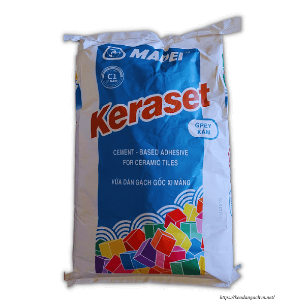 keo dán gạch đá Keraset