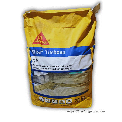 Bao bì mới của sika tilebond GP
