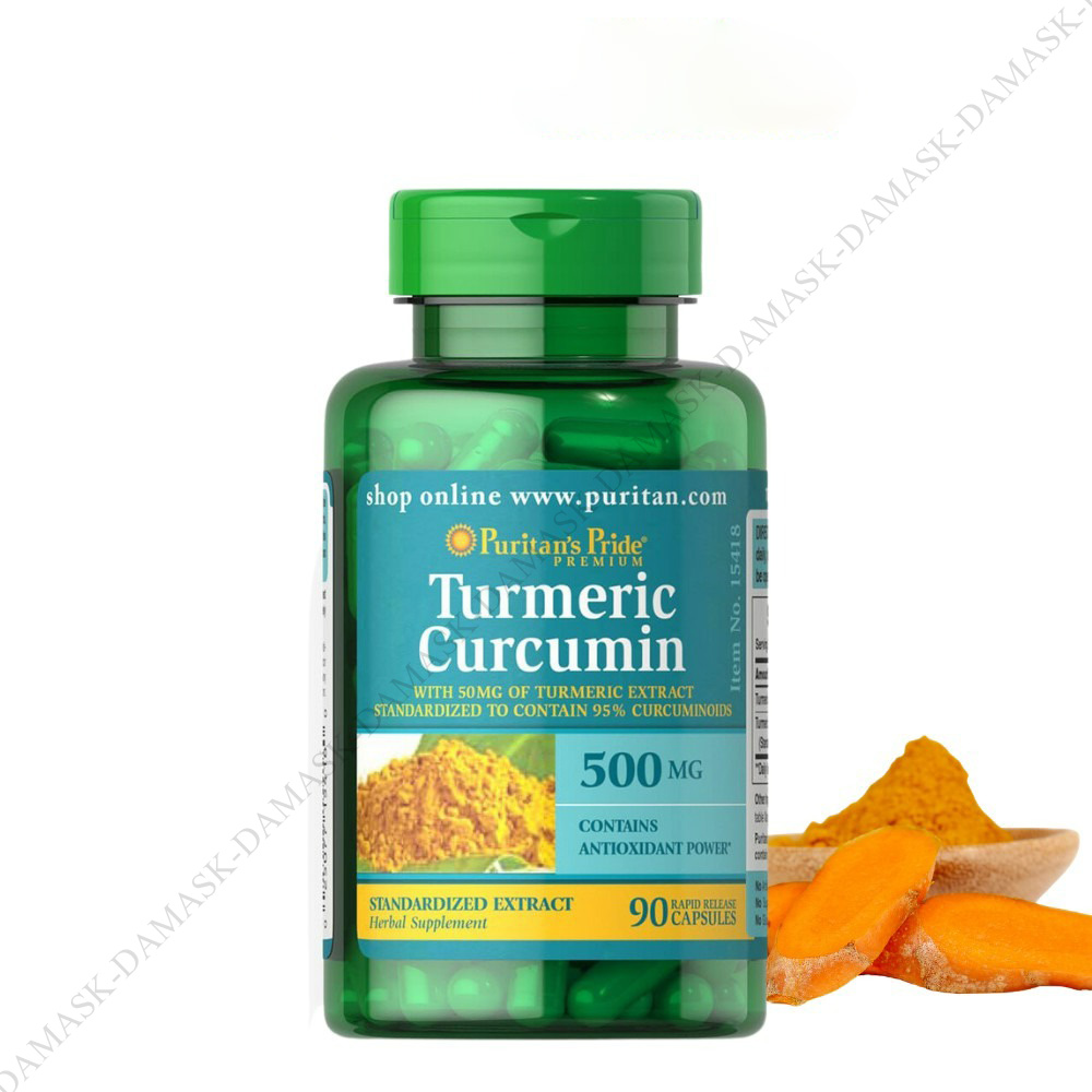 Viên uống tinh chất nghệ Puritan's Pride Turmeric curcumin 500mg Mỹ