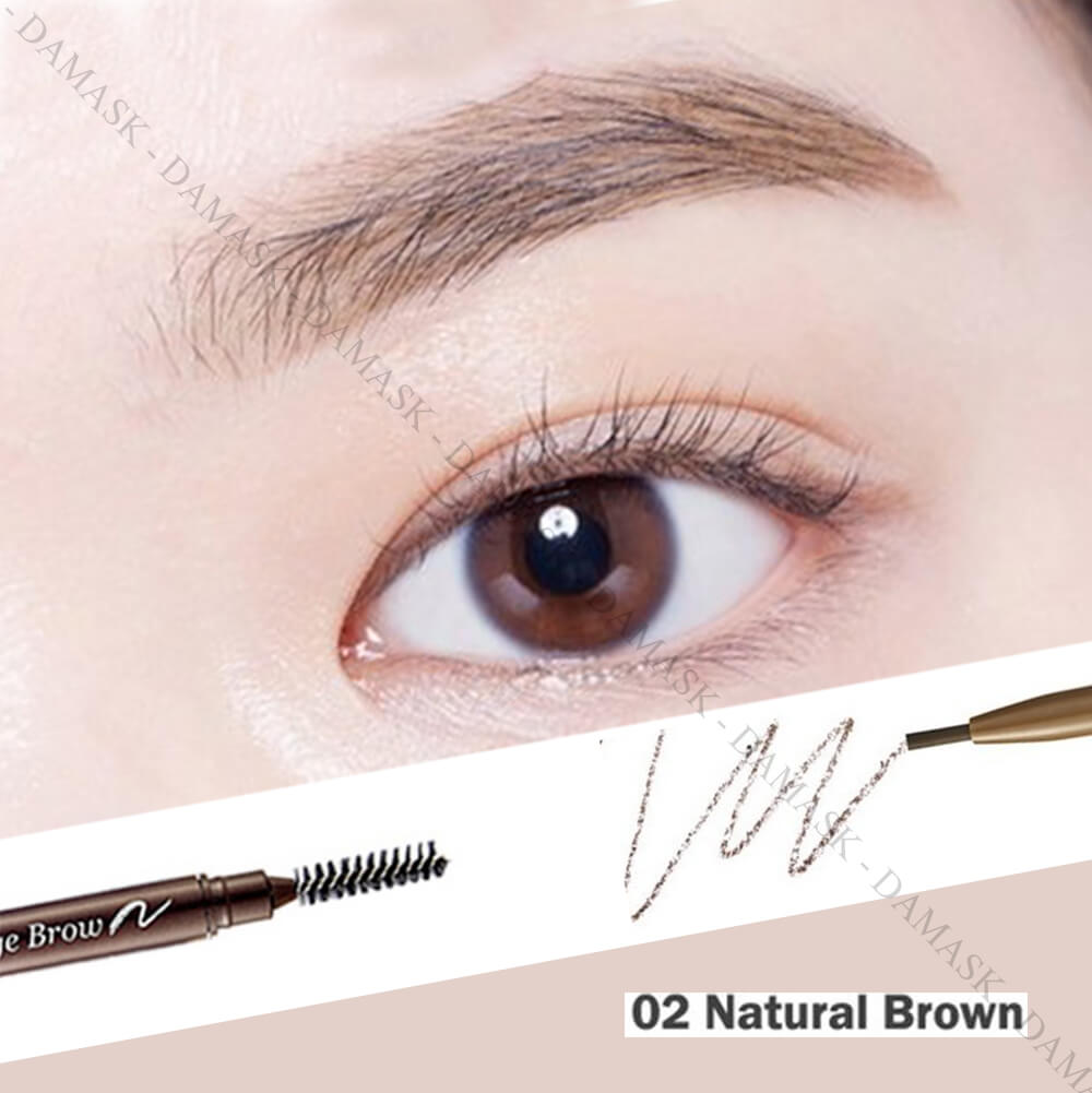 Chì Kẻ Mày 2 Đầu Etude House Drawing Eyebrow Slim - Natural Brown