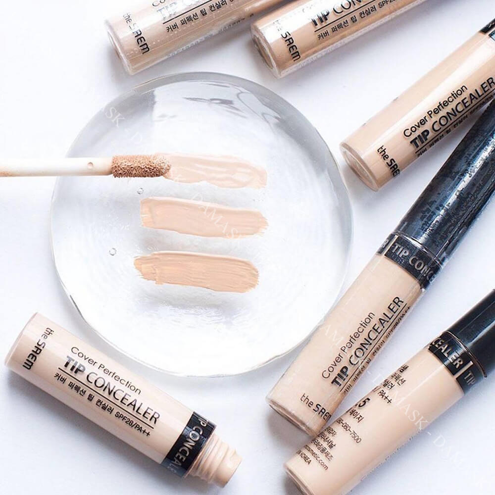 Che Khuyết Điểm The Saem Cover Perfection Tip Concealer