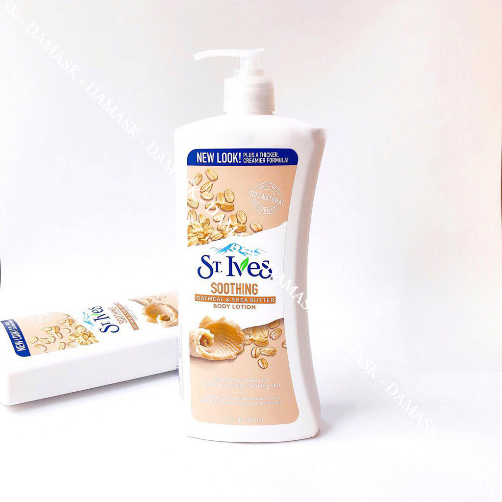 Sữa Dưỡng Thể Yến Mạch Và Bơ ST.IVES  Soothing Body Lotion Oatmeal & Shea Butter