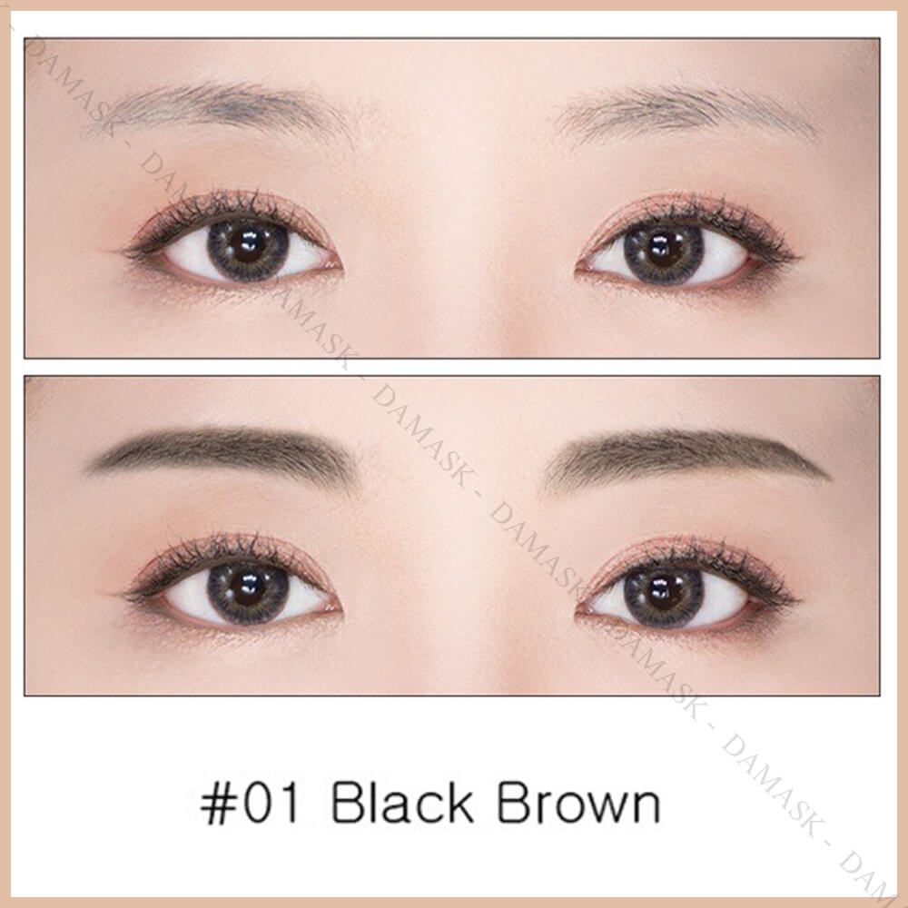 Chì Kẻ Mày Nét Mảnh, Lâu Trôi Karadium Auto Eyebrow Pencil - #1 Black Brown
