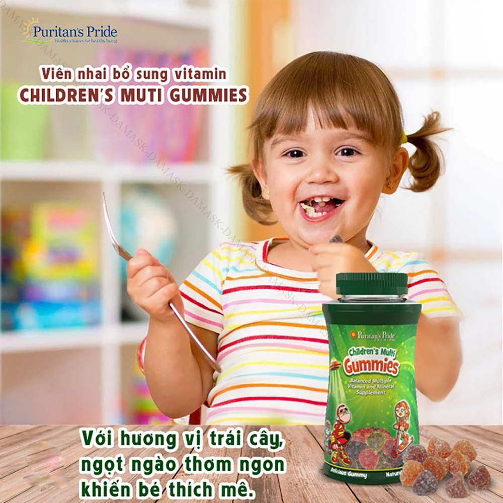Viên nhai bổ sung vitamin Children’s Multivitamins & Minerals Gummies