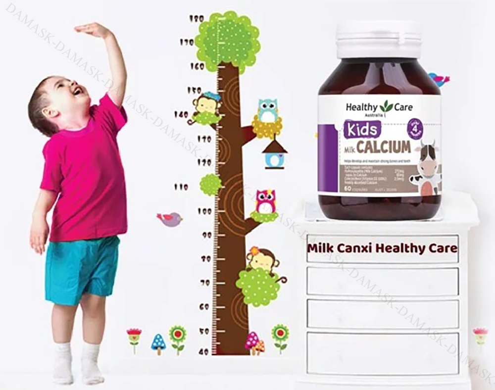 Viên uống Canxi Healthy Care cho bé 60 viên