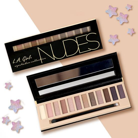 Phấn mắt L.A Girl Eyeshadow Collection Nudes