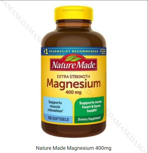 Viên uống bổ sung Magiê Nature Made Magnesium 400mg 150 viên
