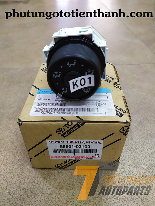 Công tắc số điều hoà Altis 2008-2013